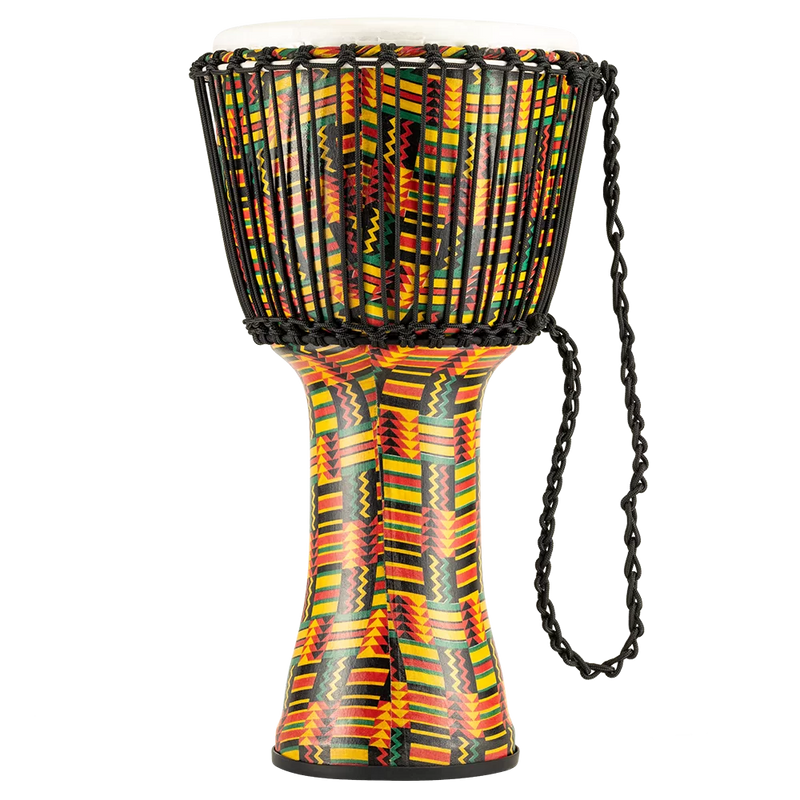 Load image into gallery viewer, MEINL PERCUSSION / PADJ5-LF / 12&quot; Rope Tuned Travel Series Djembe, Synthetic Head (Patented), Simbra
