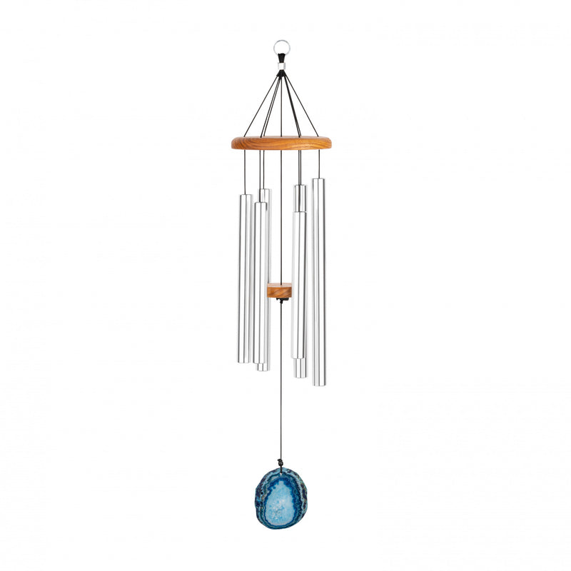 Load image into gallery viewer, MEINL SONIC ENERGY / BAMC29S / Blue Agate Meditation Chime, 29&quot; / 73 cm, 432 Hz, Silver
