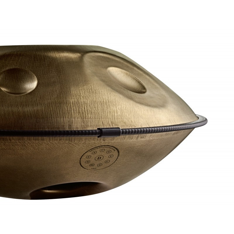 Chargez l&#39;image dans la visionneuse de la galerie, MEINL SONIC ENERGY / HPSTL100 / D KURD HANDPAN, 10 NOTES, VINTAGE GOLD
