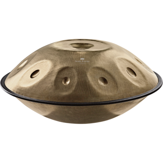 Chargez l&#39;image dans la visionneuse de la galerie, MEINL SONIC ENERGY / HPSTL100 / D KURD HANDPAN, 10 NOTES, VINTAGE GOLD
