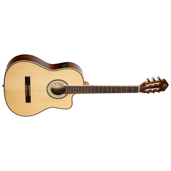 FULL SIZE GUITAR SOLID SPRUCE/NATURAL MAHOGANY WITH CASE