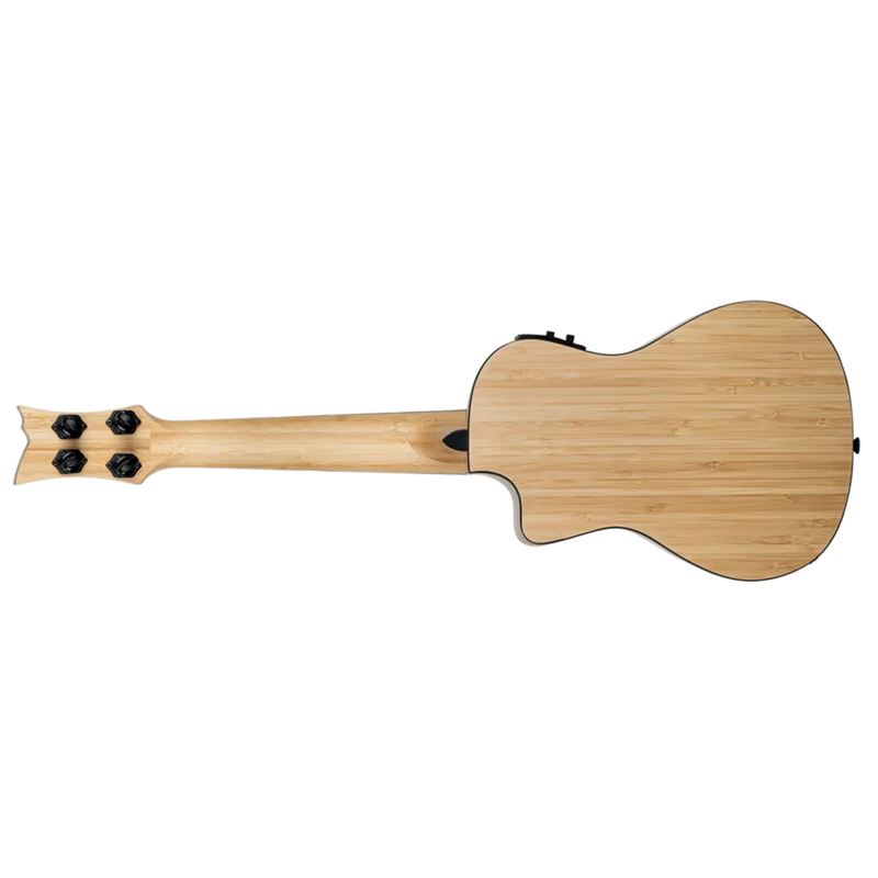 Load image into gallery viewer, ORTEGA GUITARS / RUNAB-CC / UKULELE CONCERT SIZE NATURAL SOLID BAMBOO WITH DELUXE CASE
