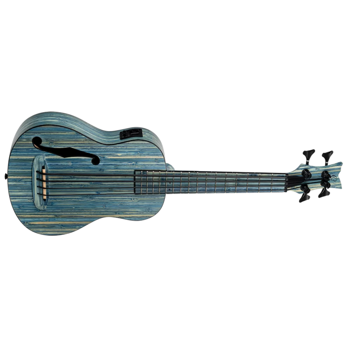 ORTEGA GUITARS / RUSWB-UB / 4 STRINGS SHORT SCALE UKE BASS BAMBOO SOLID STONEWASHED