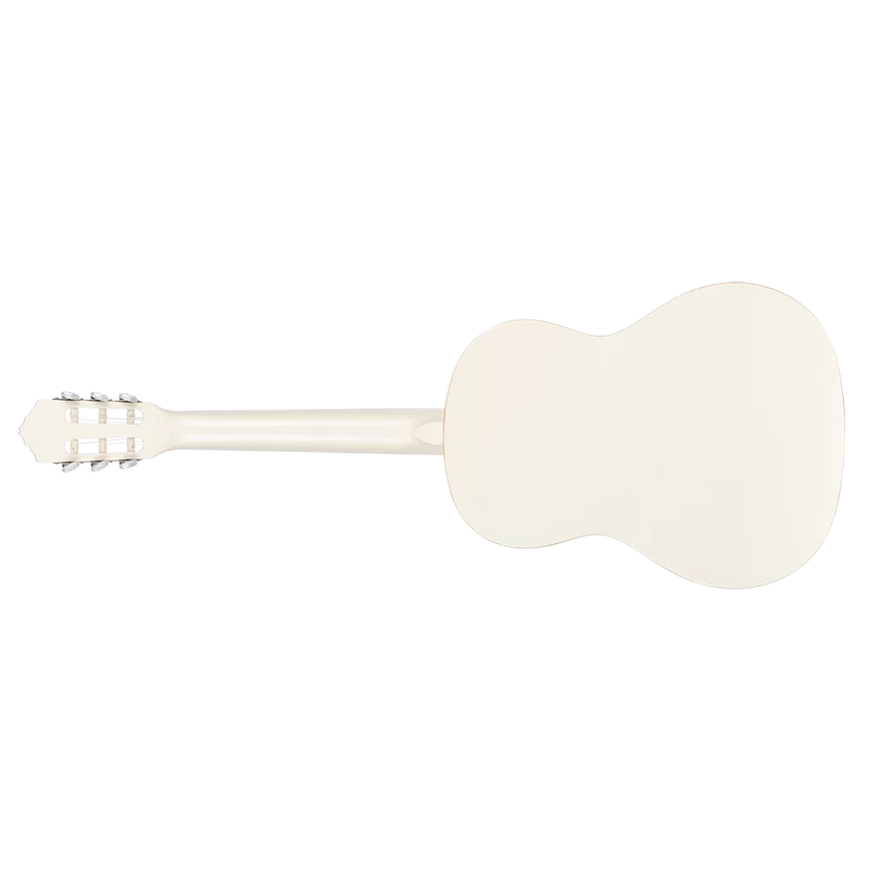 Load image into gallery viewer, FULL SIZE SPRUCE/MAHOGANY GUITAR, WHITE WITH CARRYING CASE
