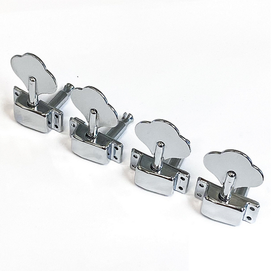 Chrome bass tuners