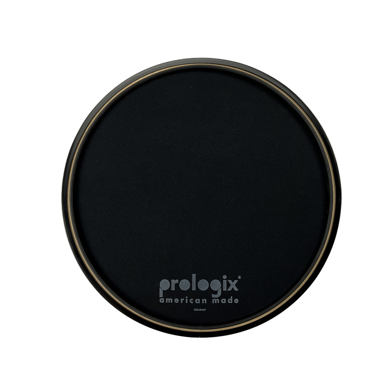 Load image into gallery viewer, PROLOGIX / BLACKOUTPAD8 / Black training pad with rim - Extreme Resistance 8&#39;&#39;
