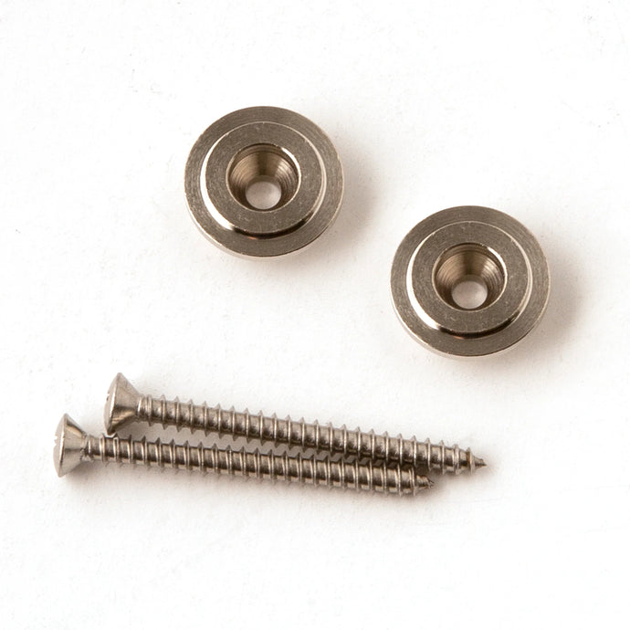 Belt and screw button set-Nickel