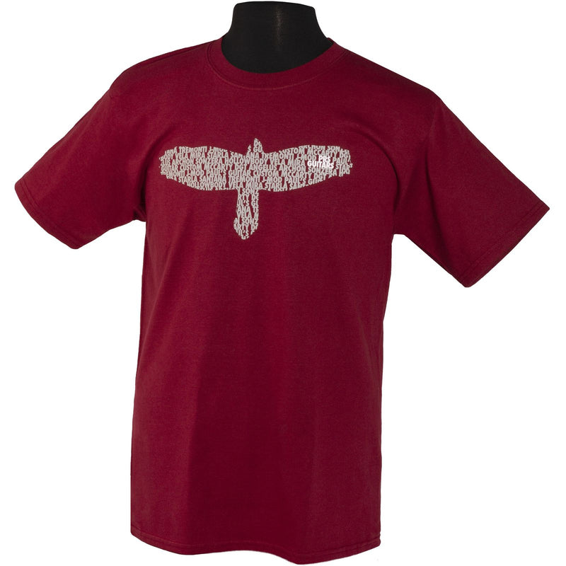 Load image into gallery viewer, PRS / 101761:005:013: / Bird is Word-Oxblood T-Shirt / X-LARGE
