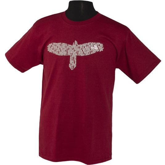 PRS / 101761:004:013 / Bird is Word T-Shirt-Oxblood-Large