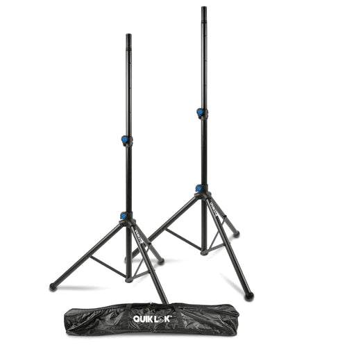 QUIKLOK / S171PACK-PAIR / black speaker stands (pair) /with bag