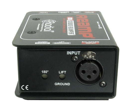 Reamplification box with JCR filter and volume