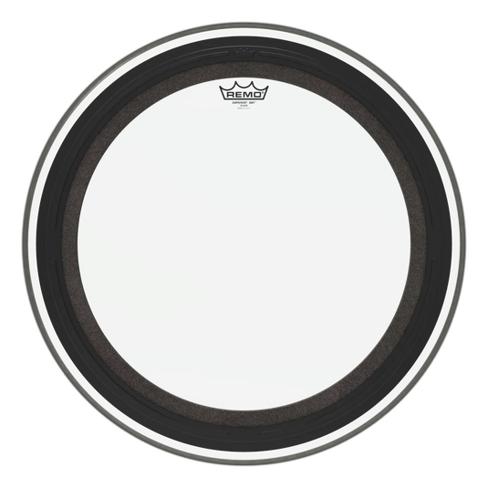 REMO / BB-1320-00-SMT / 20 inch bass drum head Emperor SMT Clear