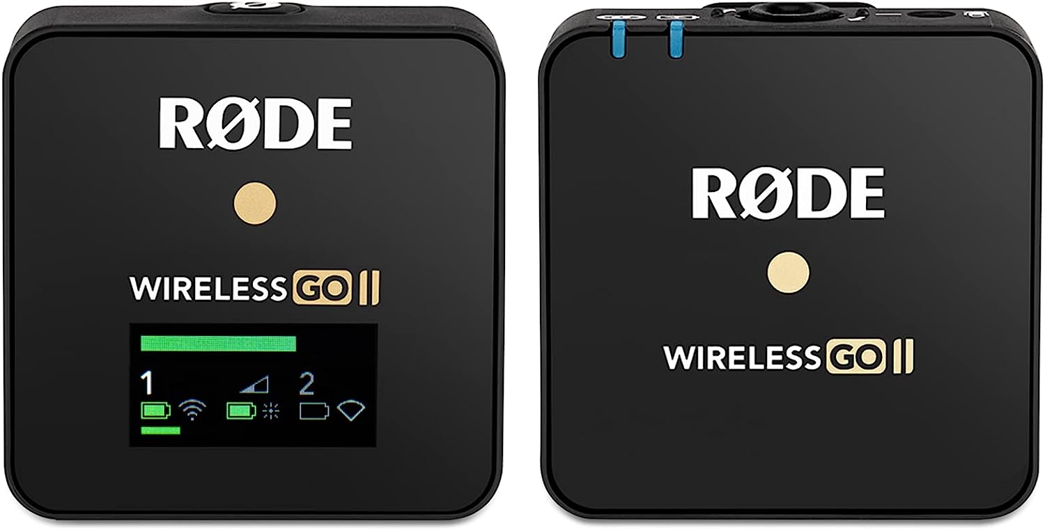 RODE / WIRELESS GO 2 SINGLE / 2 channel 2.4gHz wireless system, built ...