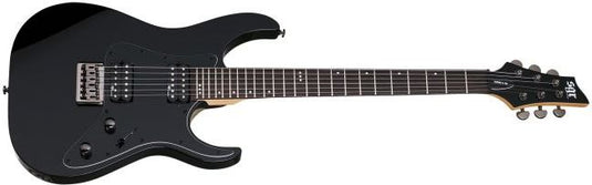 SCHECTER / 3852-SHC / Electric Guitar, “Banshee-6” SGR model, satin black with soft case