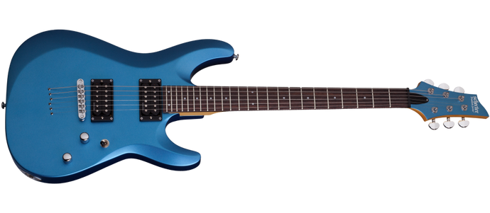 SCHECTER / 431-SHC / C-6 Deluxe electric guitar-Light Blue Metallic Satin