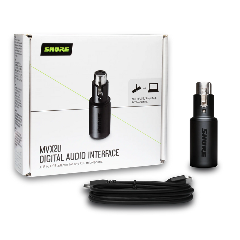 Chargez l&#39;image dans la visionneuse de la galerie, Interface audio numérique &quot;MVX2U&quot; un adaptateur XLR vers USB
