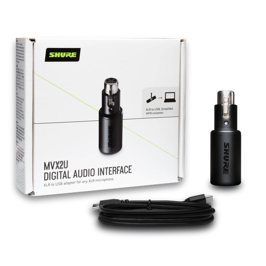 Interface audio numérique "MVX2U" un adaptateur XLR vers USB