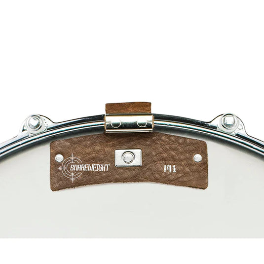 SNAREWEIGHT / 011-M1B / m1b-noir, Amortisseur pour batterie en cuir noir