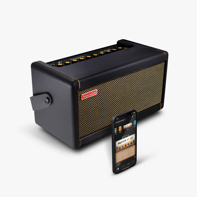 Load image into gallery viewer, Guitar amplifier 40 W 2x4 dsp &quot;Bluetooth&quot; black 
