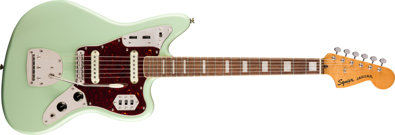 Load image into gallery viewer, SQUIER / 037-4090-557 / Classic Vibe &#39;70s Jaguar®, Laurel Fingerboard, LIGHT Surf Green
