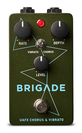 UNIVERSAL AUDIO / UA-GPS-BRGD / warm analog modulation effects from the Boss CE-1 Chorus Ensemble