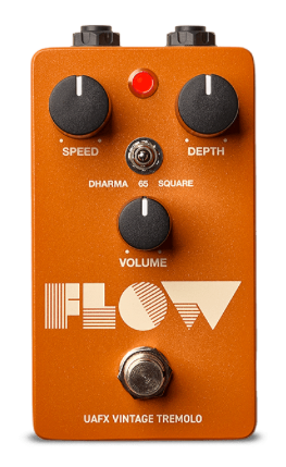 UNIVERSAL AUDIO / UA-GPS-FLOW / Flow Vintage Tremolo delivers three flavors of tube vibration and jolt