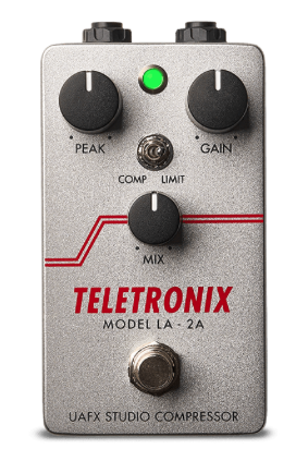 Pédale de compression et de limiteur "Teletronix LA-2A"