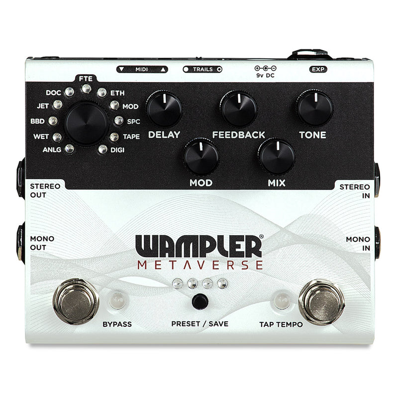 Load image into gallery viewer, WAMPLER / METAVERSE / Multi-delay, Eleven algorithms, midi and dsp
