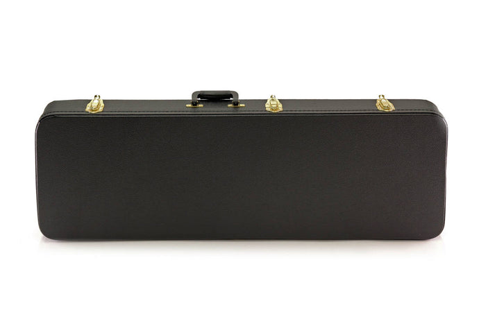 Rectangular hard case for guitar