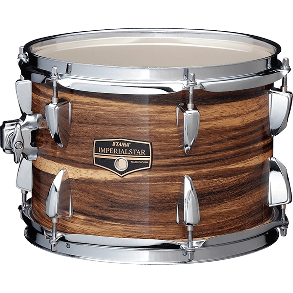 Load image into gallery viewer, Drummond Music / Tama / IE52KH6-CTW / Complete set Imperialstar finished Coffe Teak Wrap (22x16-10x7-12x8-16x15-14x5) with accessories and Meinl cymbals
