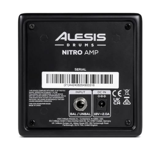 Moniteur de batterie personnel compact de 70 W avec montage sur les systèmes de rack NITROMAX et NITROPRO.