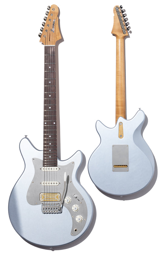 Guitare électrique FullerTone DC’62 -Fini Ice Blue Metallic