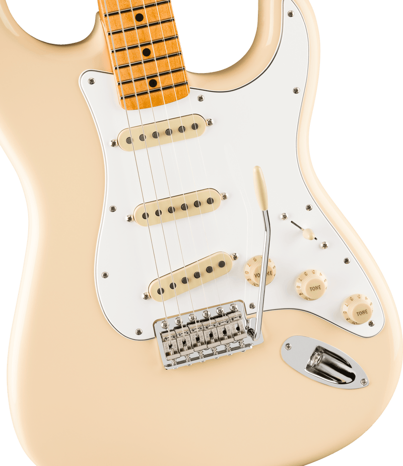 Chargez l'image dans la visionneuse de la galerie, Guitare électrique Stratocaster Jimi Hendrix signature modèle artiste - Olympic White avec étui souple Deluxe

