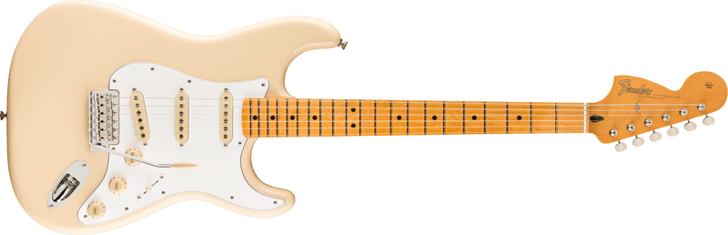Chargez l'image dans la visionneuse de la galerie, Guitare électrique Stratocaster Jimi Hendrix signature modèle artiste - Olympic White avec étui souple Deluxe
