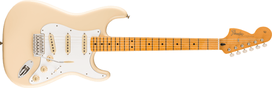 Guitare électrique Stratocaster Jimi Hendrix signature modèle artiste - Olympic White avec étui souple Deluxe