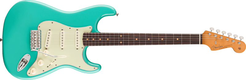 Chargez l'image dans la visionneuse de la galerie, Guitare électrique, VINTERA® III STRATOCASTER® 60, Touche en palissandre, Seafoam Green
