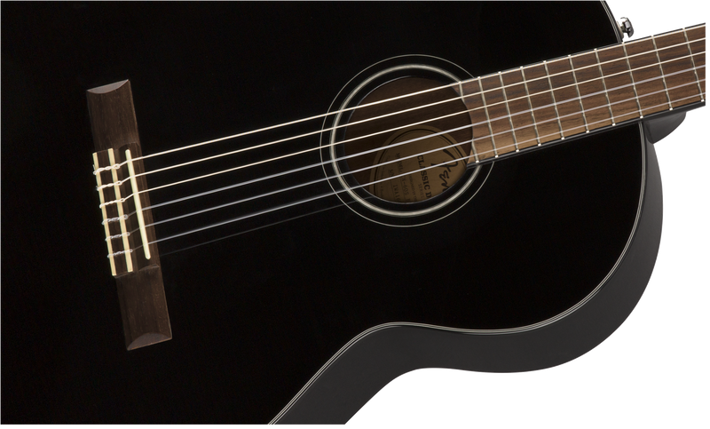 Load image into gallery viewer, Guitare classique nylon CN-60S, touche en noyer, finition Noir (pas d’étui)

