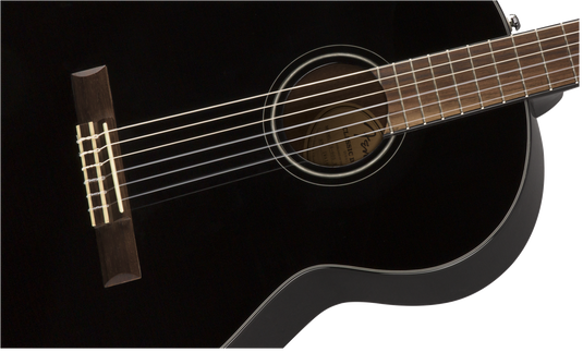 Guitare classique nylon CN-60S, touche en noyer, finition Noir (pas d’étui)
