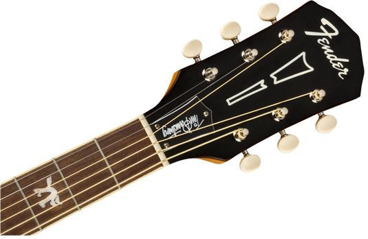Guitare acoustique, TIM ARMSTRONG HELLCAT GAUCHER Tim Armstrong Hellcat LH, touche en noyer, finition naturelle