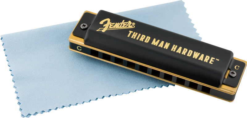 Chargez l'image dans la visionneuse de la galerie, Harmonica "Third Man" X Fender, noir (C)
