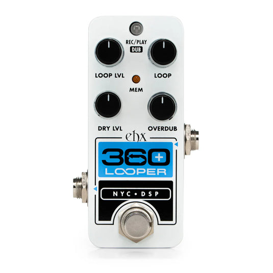 Nano 360+ Looper – Pédale looper compacte à mémoire multiple