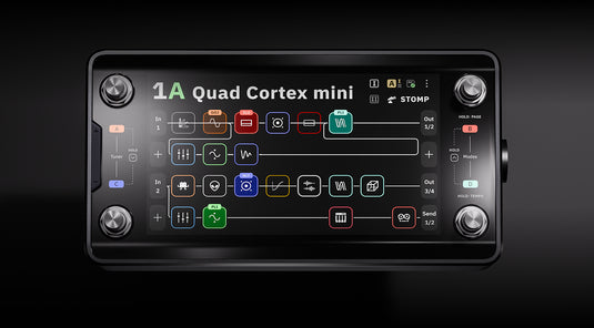 Processeur de modélisation et d'effets Quad Cortex Mini