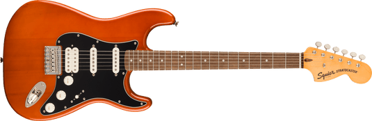 Guitare électrique, Stratocaster® HT HSS Classic Vibe™ années 70, touche en laurier, plaque de protection noire, couleur moka