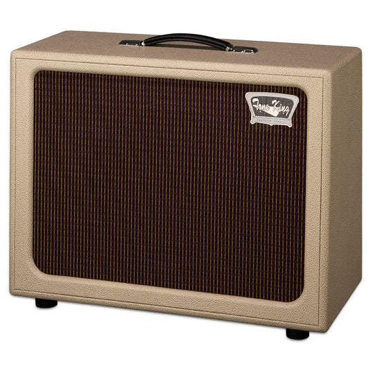 Baffle ouvert 1x12" - Équipé d'un Celestion « Tone King 1660 », couleur crème