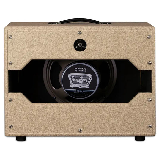 Baffle ouvert 1x12" - Équipé d'un Celestion « Tone King 1660 », couleur crème