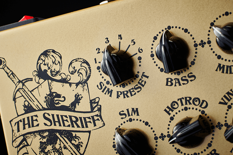 Chargez l'image dans la visionneuse de la galerie, Amplificateur compact de guitare avec VRC, The Sheriff
