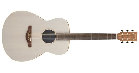 guitare acoustique série Storia, corps folk,p/u, table solide épinette, fini blanc cassé,pas d’étui.
