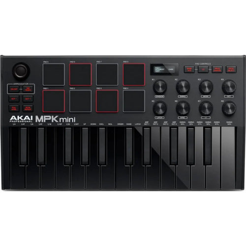 MPK MINI MK3 Contrôleur Midi- Noir