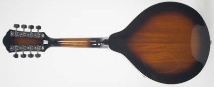 Load image into gallery viewer, Mandoline table épicéa de Style A-&quot;Sunburst Tabac&quot;
