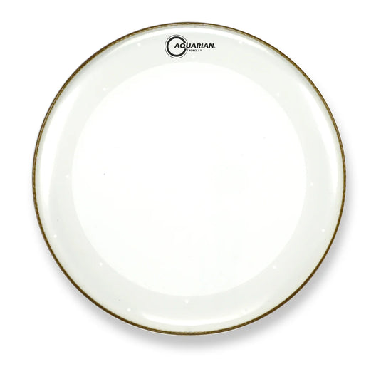 Peau de grosse caisse transparente 1 pli avec dampening ring 20”